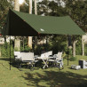 Lona de camping impermeable verde oliva 438x376x212 cm 1