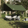 Lona de camping impermeable verde oliva 438x376x212 cm 3