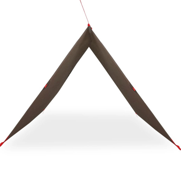 Lona de campismo 451x420 cm impermeável castanho M 4
