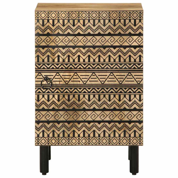 Mueble de baño madera maciza de mango 38x33.5x58 cm M 3