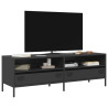 Mueble para TV acero laminado en frío negro 135x39x43.5 cm 1