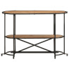 Mesa consola 110x42x76 cm madeira de acácia maciça 4
