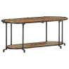 Mueble de TV madera maciza reciclada 100x42x40 cm 2