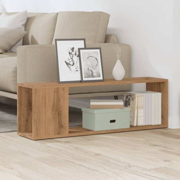 Mueble para TV madera de ingeniería roble artisan 100x24x32 cm M 3