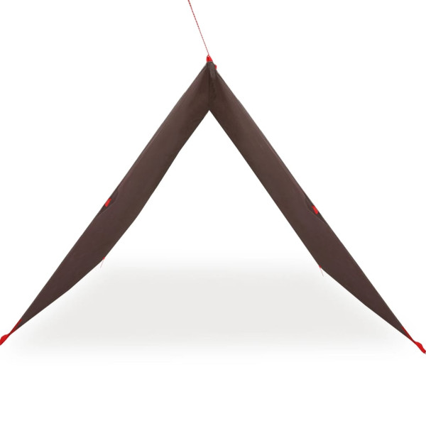 Lona de camping impermeable marrón 366x306 cm M 4