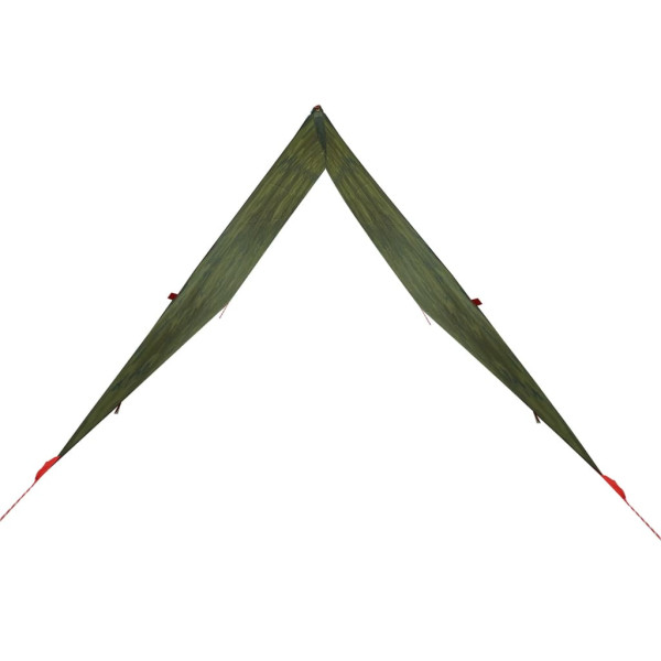 Lona de camping impermeable camuflaje 451x420 cm M 4