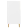 Aparador 57x35x70 cm contraplacado branco 5