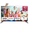 Smart TV CHIQ 43" LED 4K UHD U43G7LX negro 1