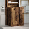 Armario de lavadora madera envejecida 70.5x71.5x91.5 cm 3