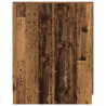 Armario de lavadora madera envejecida 70.5x71.5x91.5 cm 5