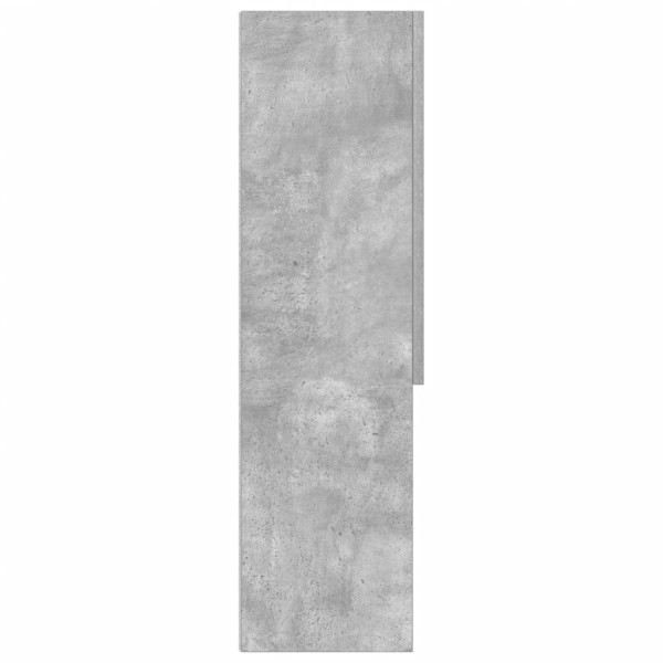 Armario de lavadora gris hormigón 70.5x25.5x90 cm M 5