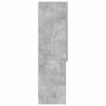 Armario de lavadora gris hormigón 70.5x25.5x90 cm 5