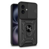 Carcasa COOL para iPhone 16 Hard Ring Negro 1