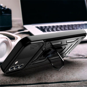 Carcasa COOL para iPhone 16 Pro Max Hard Ring Negro H