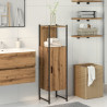 Armario de baño madera ingeniería roble artisan 33x33x120.5 cm 1