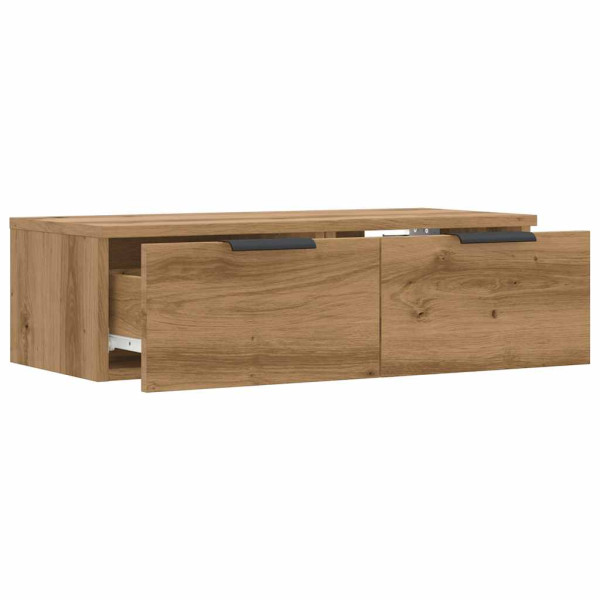 Armario de pared madera de ingeniería envejecida 68x30x20 cm M 5