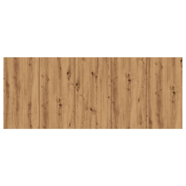 Cabeceira cama 200x1.5x80 cm deriv. madeira carvalho artisiano M 3