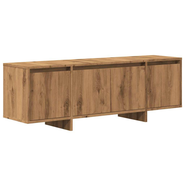 Mueble de TV madera de ingeniería roble artisan 120x30x40.5 cm M 2