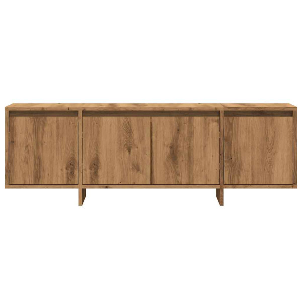 Mueble de TV madera de ingeniería roble artisan 120x30x40.5 cm M 4
