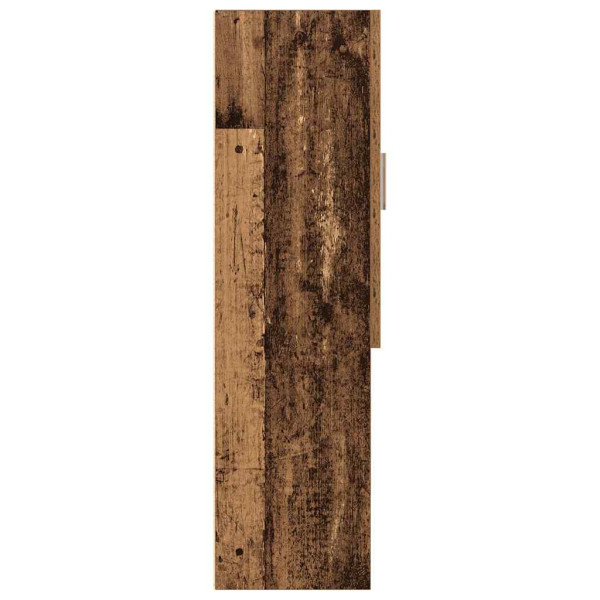 Armario de lavadora madera envejecida 70.5x25.5x90 cm M 5