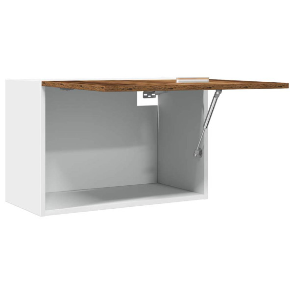 Armario colgante madera de ingeniería envejecida 60x31x40 cm M 5