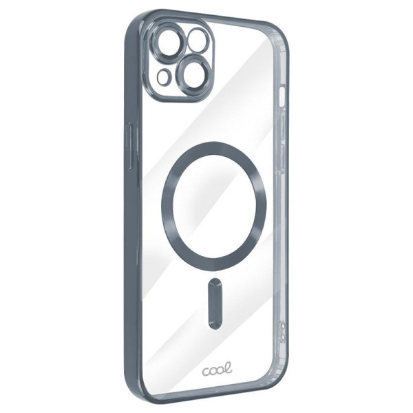 Carcasa COOL para iPhone 16 Pro Magnética Borde Plata M 2