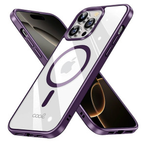 Carcaça COOL para iPhone 16 Pro Magnetic Borde Violeta H