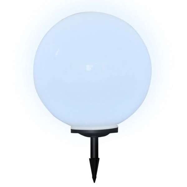 Lámparas de jardín para camino 2 uds con pica de tierra 50 cm M 4