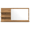 Espejo mueble baño madera ingeniería roble artisan 90x11x45 cm 4