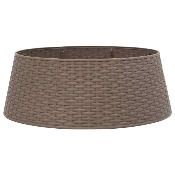 Saia para árvore de Natal Ø65x23 cm plástico castanho M 2