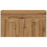 Mueble de lavabo de baño madera roble artisan 90x38.5x46 cm 4