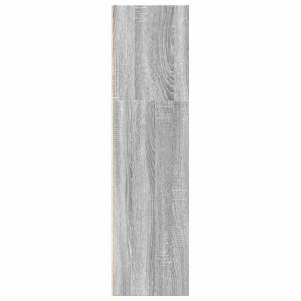Estantería de madera de ingeniería gris Sonoma 60x30x114 cm M 5