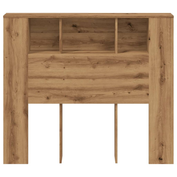 Cabecero armario madera ingeniería roble artisan 120x19x104.5cm M 4