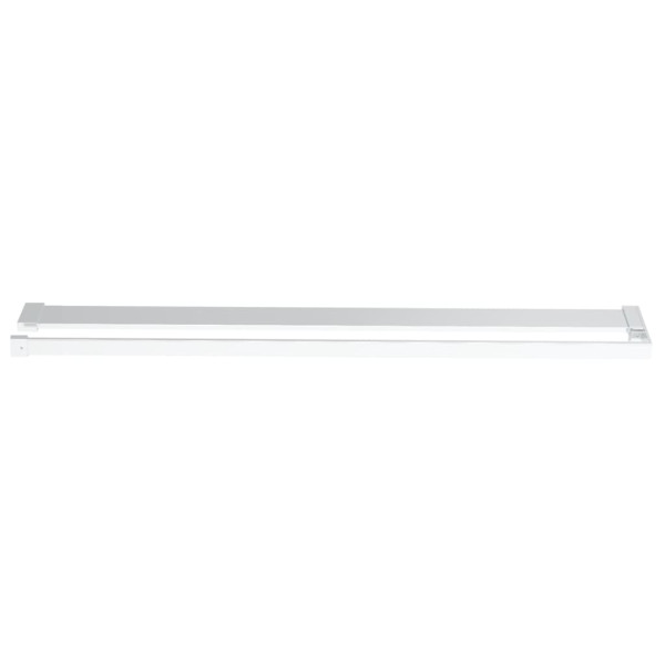 Estante de pared de ducha aluminio cromado 90 cm M 3