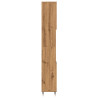 Armario de baño madera contrachapada roble artisan 30x30x190 cm 5