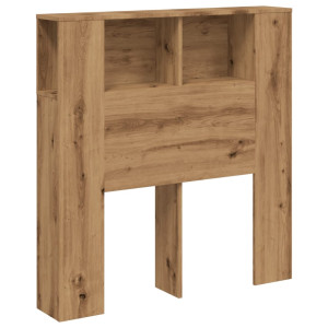 Cabecero armario madera ingeniería roble artisan 100x19x104.5cm H