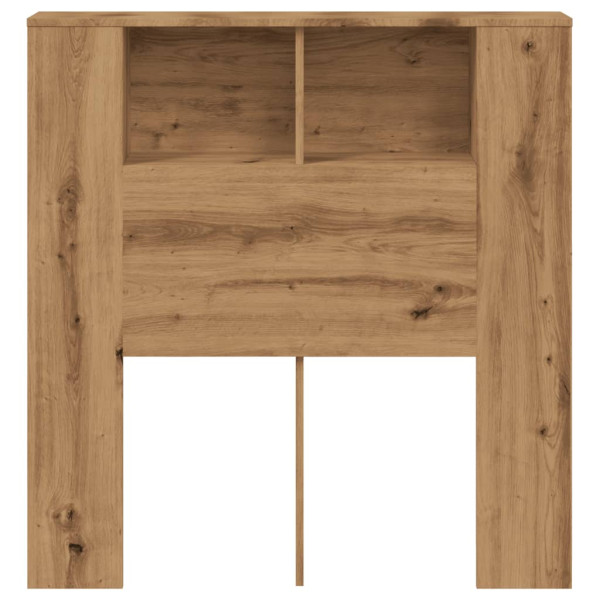 Cabecero armario madera ingeniería roble artisan 100x19x104.5cm M 4