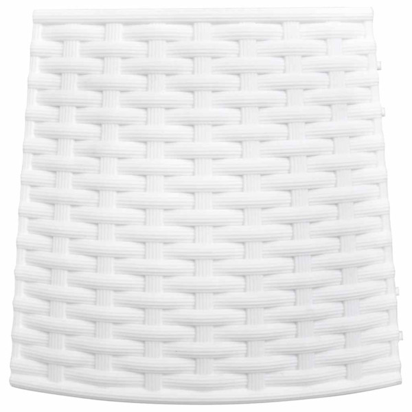 Saia para árvore de Natal Ø65x23 cm plástico branco M 5