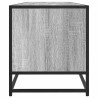 Mueble de TV madera de ingeniería gris Sonoma 180.5x40x46 cm 5