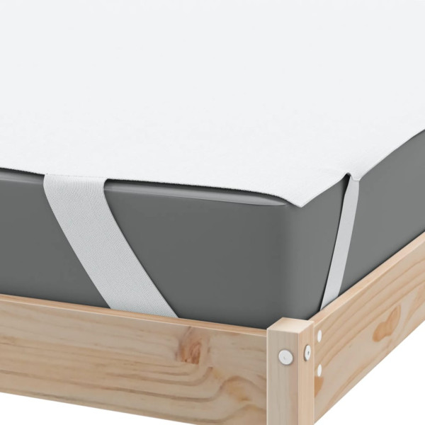 Protetor de colchão impermeável 90x220 cm branco M 5