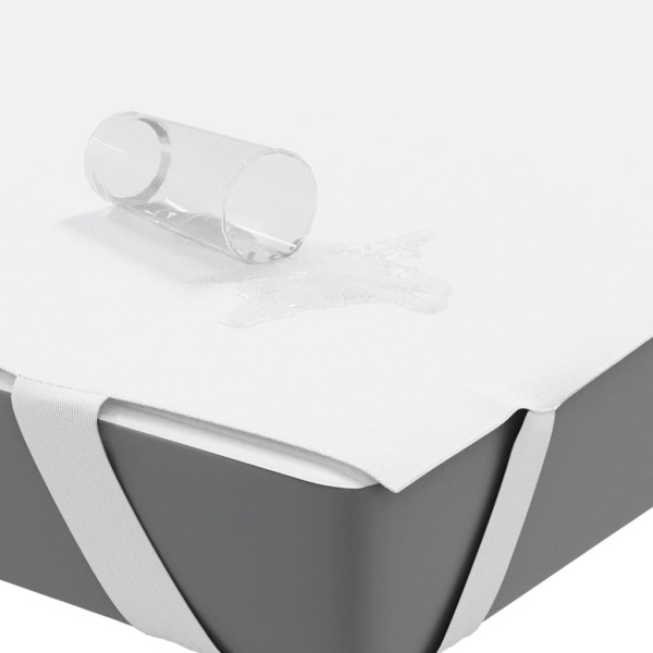 Protector de colchón impermeable blanco 80x200 cm M 3