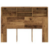Mueble cabecero madera envejecida 140x19x103.5 cm 4