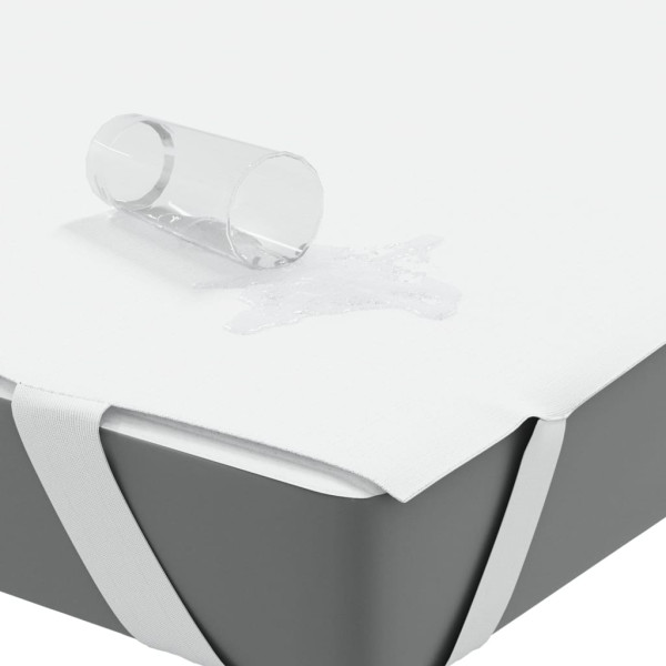 Protector de colchón impermeable blanco 160x200 cm M 3