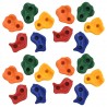 Pedras de escalada 20 pcs multicor PE 1
