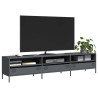 Mueble de TV acero laminado en frío antracita 202x39x43.5 cm 1