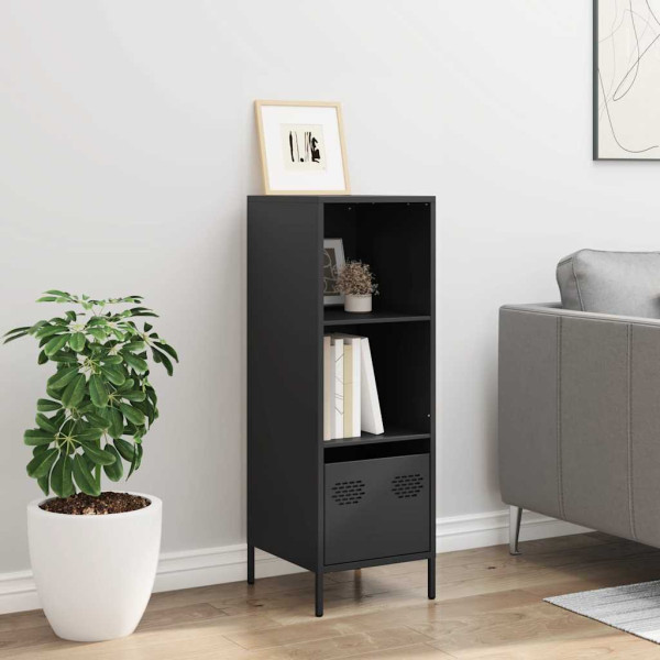 Aparador acero negro 35x39x103.5 cm M 3