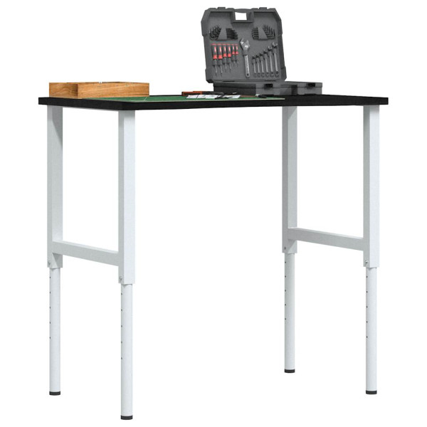 Banco de trabajo madera roble marrón oscuro 100x60x(71.5-98) cm D