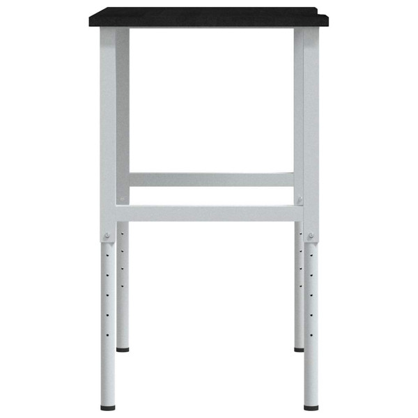 Banco de trabajo madera roble marrón oscuro 100x60x(71.5-98) cm M 5