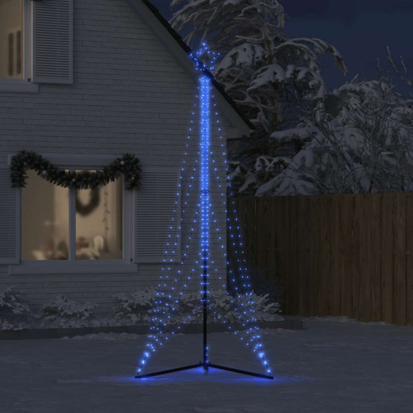 Luces para árbol de Navidad 525 LED azul 302 cm M 3