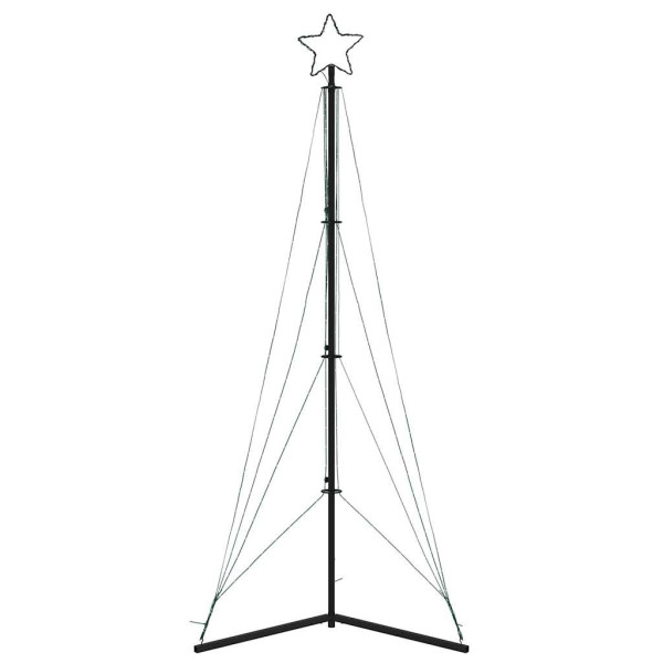 Luces para árbol de Navidad 483 LEDs blanco frío 240 cm M 5